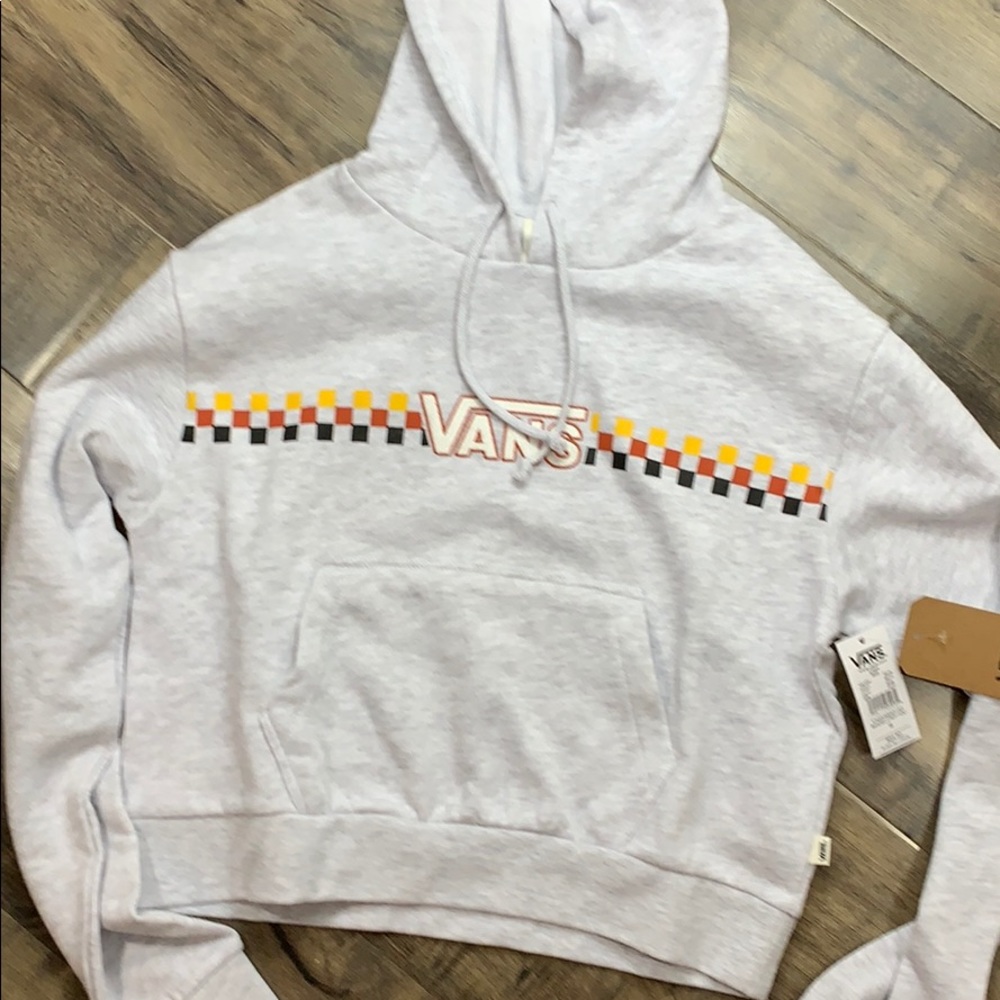 VANS BANDED CROP HOODIE SWEATER women’s - Picture 2 of 16